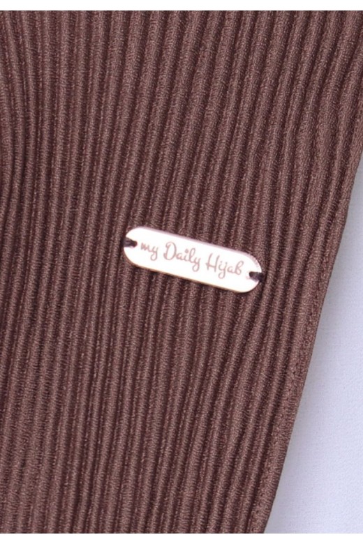 Suria Segitiga Instan Pleats Rosewood